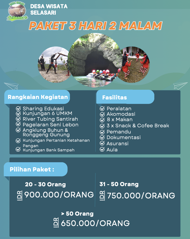Paket 3 Hari 2 Malam